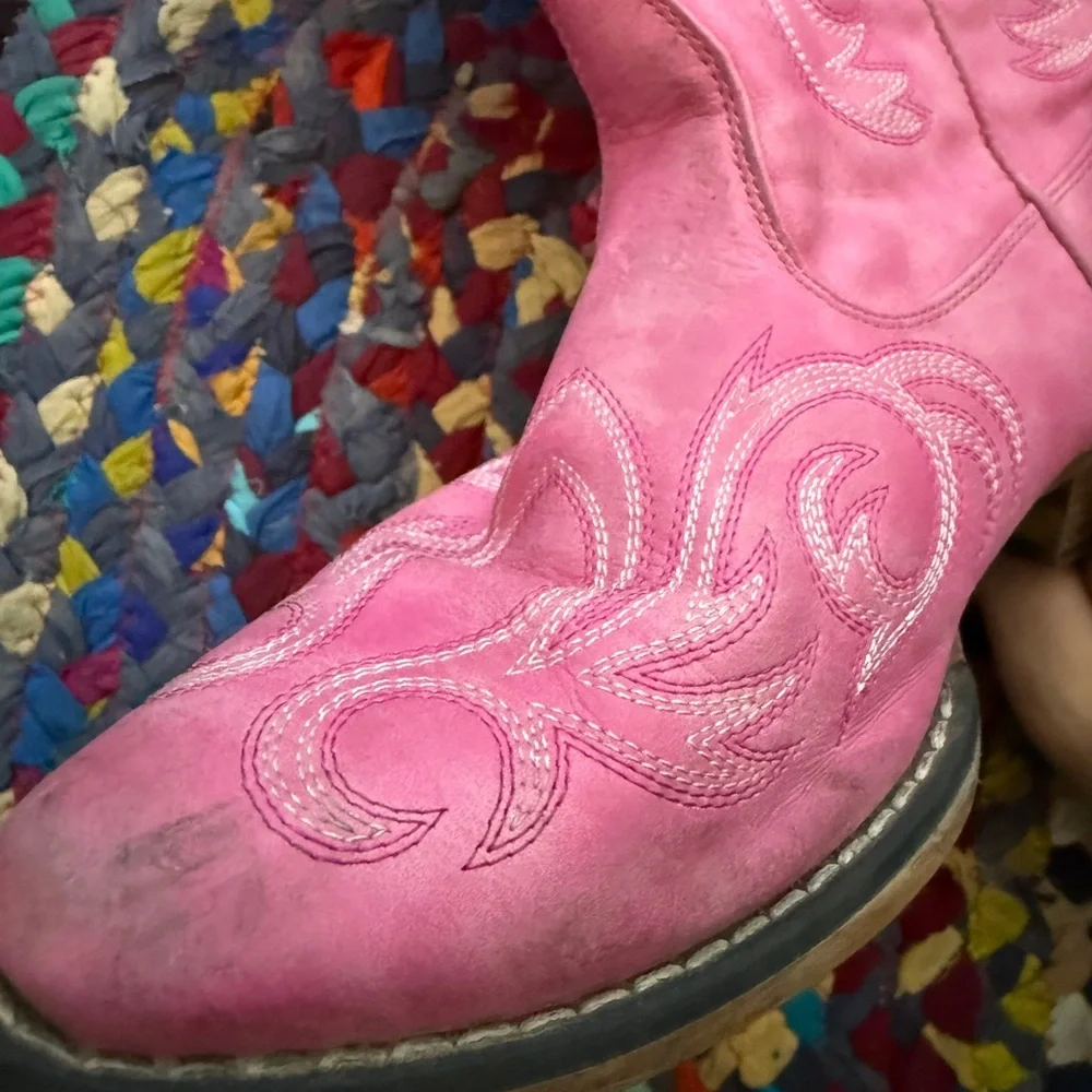 Pink Roper Boot - Picture 4 of 5